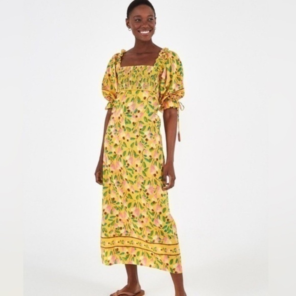 FARM Rio Mini Cashew Maxi Dress Size